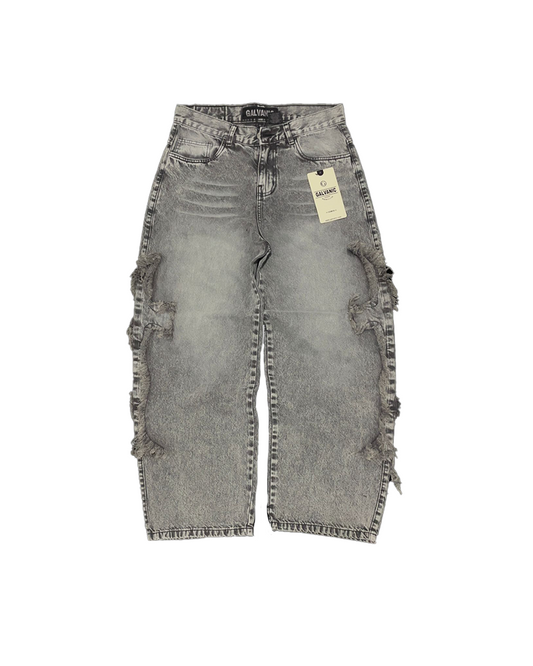 GREY DISTRESSED BAGGY®