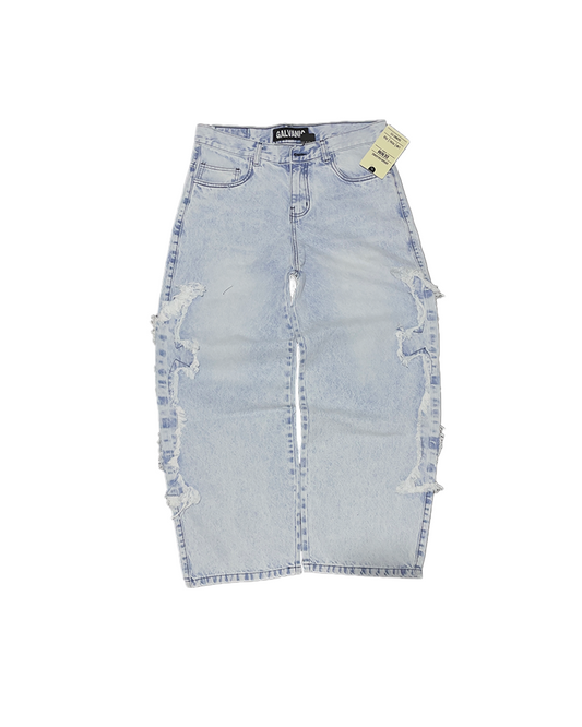 LIGHT DISTRESSED BAGGY®